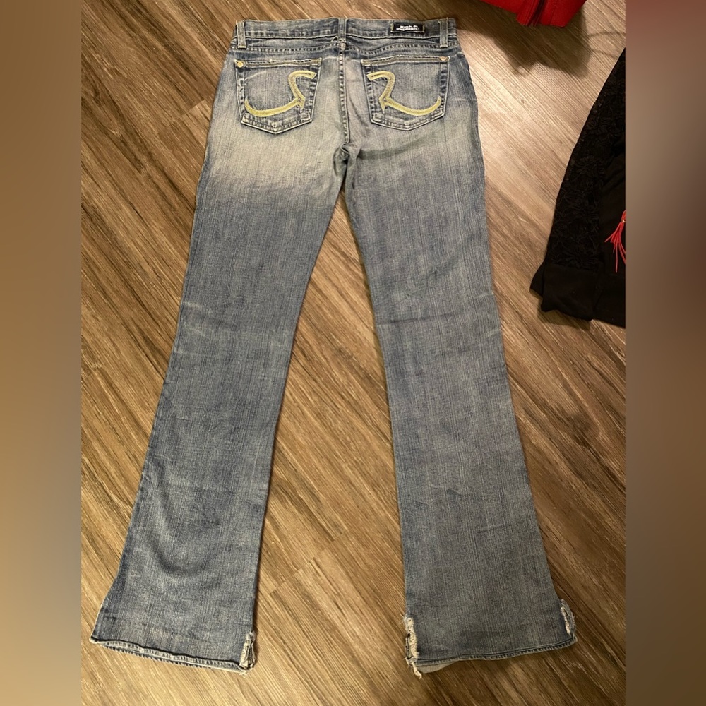 🤘🏻Rock & Republic Blue Flare Jeans Size 29🤘🏻